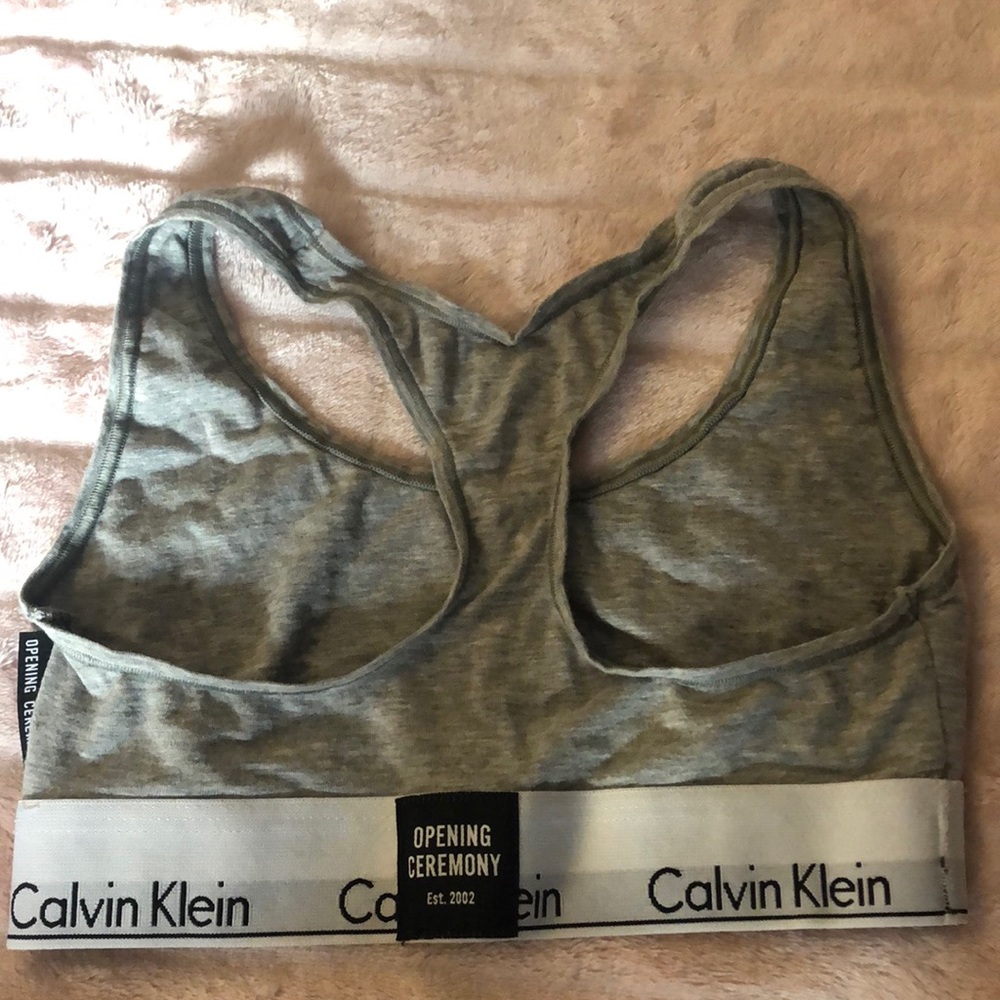 Opening ceremony Calvin Klein sports bra